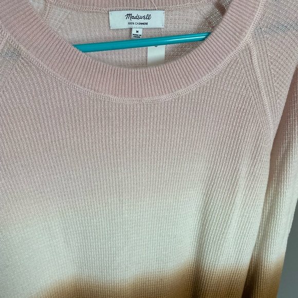 MW DIP DYE CASHMERE SWEATER - Picture 5 of 8